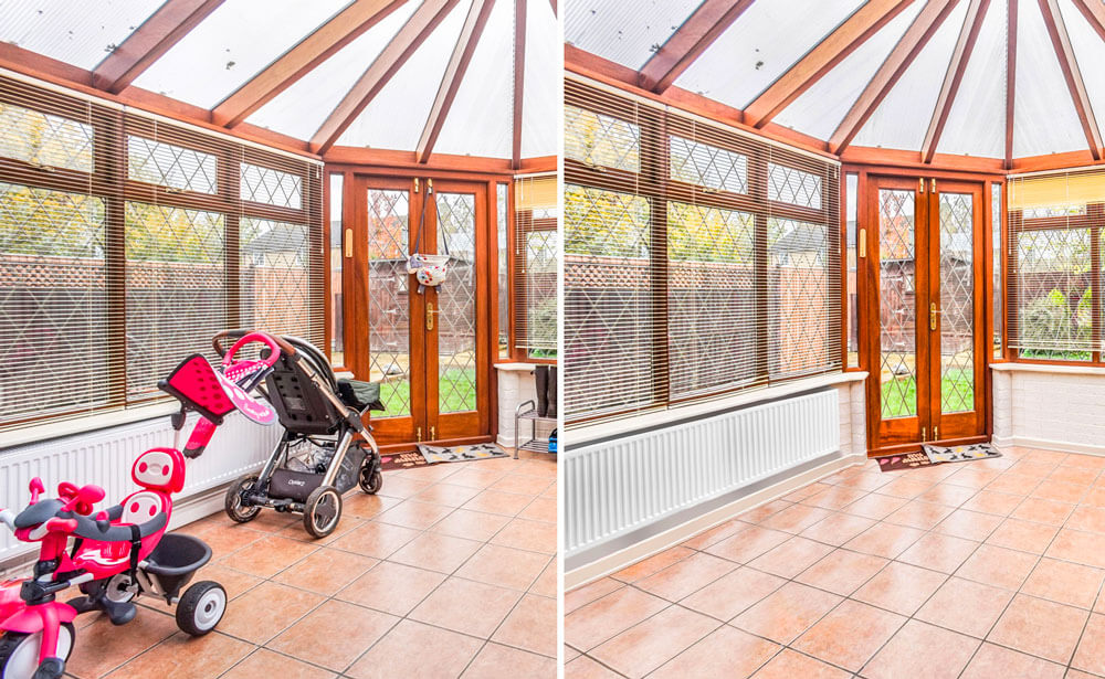 professional photo editing for estate agents property photography item removal